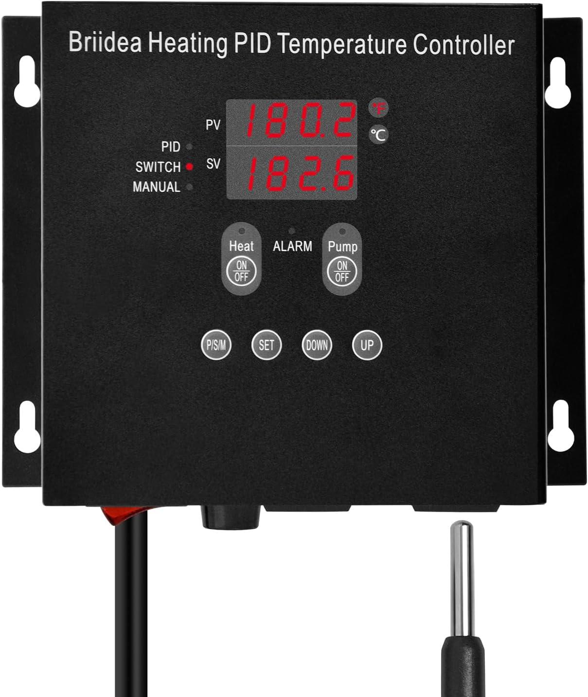 Pid temperature shop controller brewing