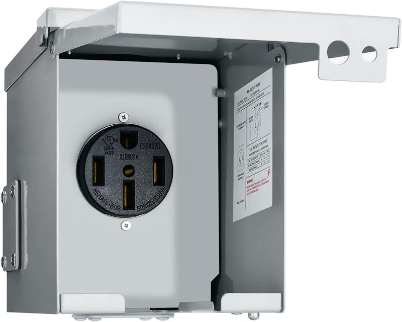 Waterproof Power Outlet Box Charger/Receptacle - UL Listed