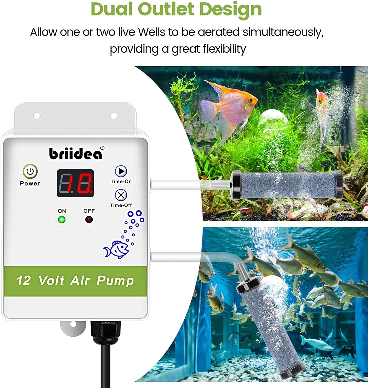 Portable Mini USB Air Pump Aquarium Fish Tank Aerators Air Pumps for Bait  Bucket