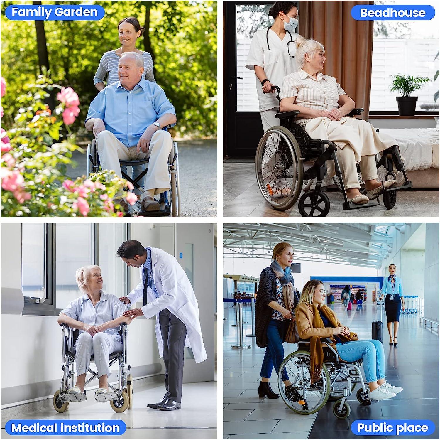 Chair Alarm For Elderly Dementia Patients, Briidea Chair Alarms and Fall Prevention for Elderly, Dual Protection of Lighting and Sound, Easy to Clean, Protecting The Safety of Wheelchair Users - briidea