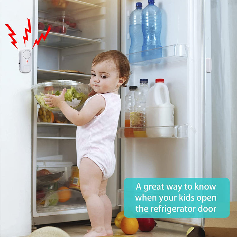 Refrigerator And Freezer Alarm, Door Left Open, Reminders At 60 Seconds Or  More